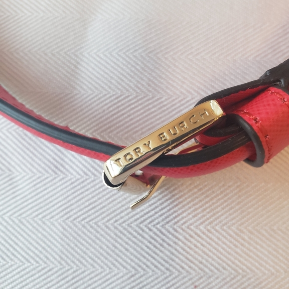 Tory Burch Emerson brilliant red Crossbody strap - Picture 9 of 14